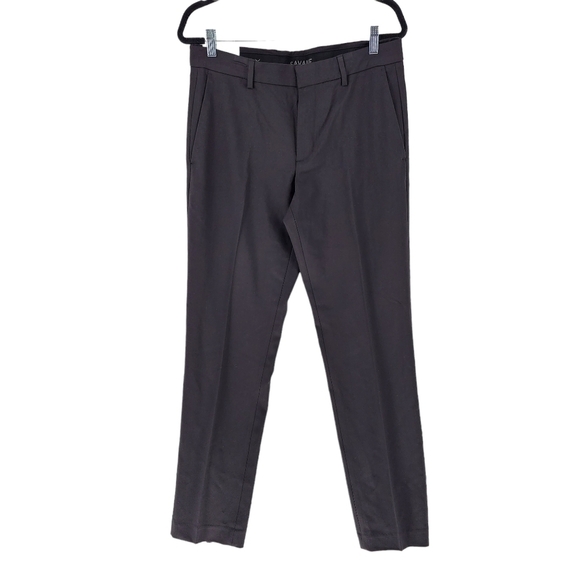 Savane Men's Flat Front Performance Dress Pant - Picture 1 of 8